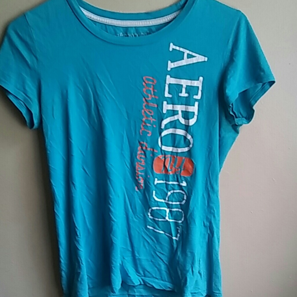 Blue aero t shirt